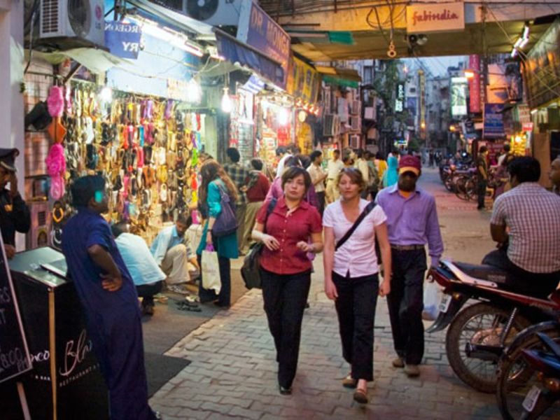 Khan Market in Delhi.