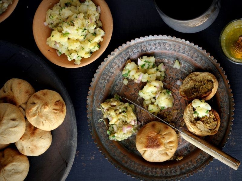 Litti Chokha in Patna