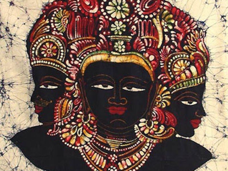 Batik Art - Native Art of West Bengal, India