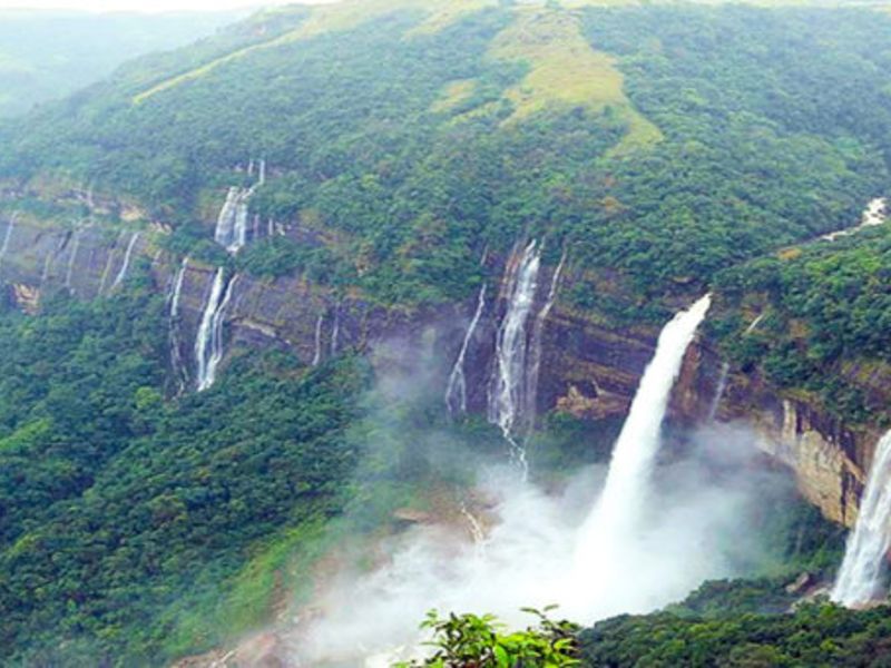 Shillong – Cherrapunjee – Mawlynnong, Meghalaya - Best Places To Visit In India In Summers.