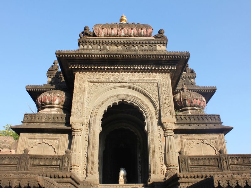 Rani Ahilyabai Holkar fort in Maheshwar.