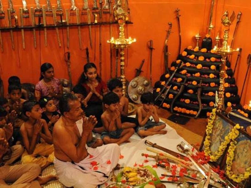 Ayudha Pooja - Ununsal rituals in India