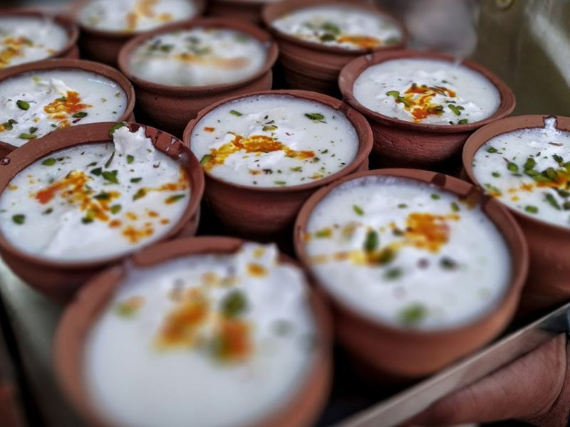 Lassi in Varanasi