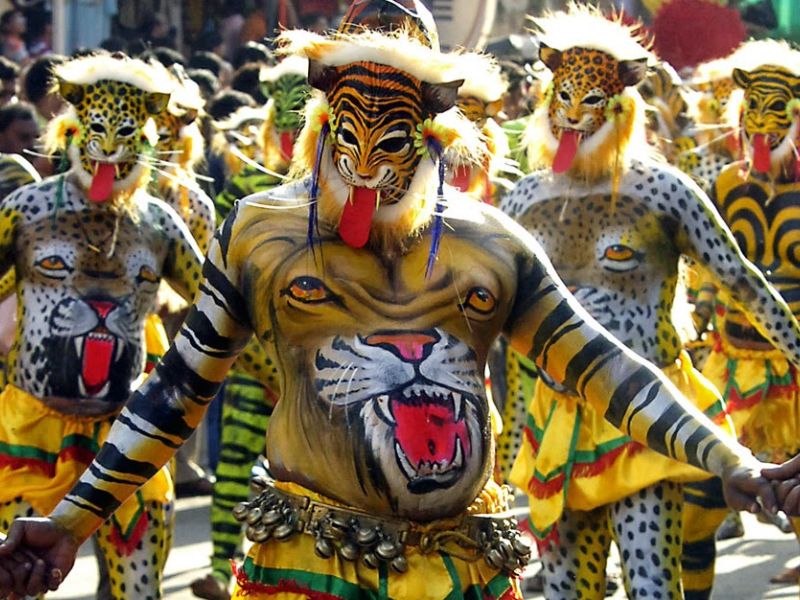 Puli Kali: Ununsual rituals in India