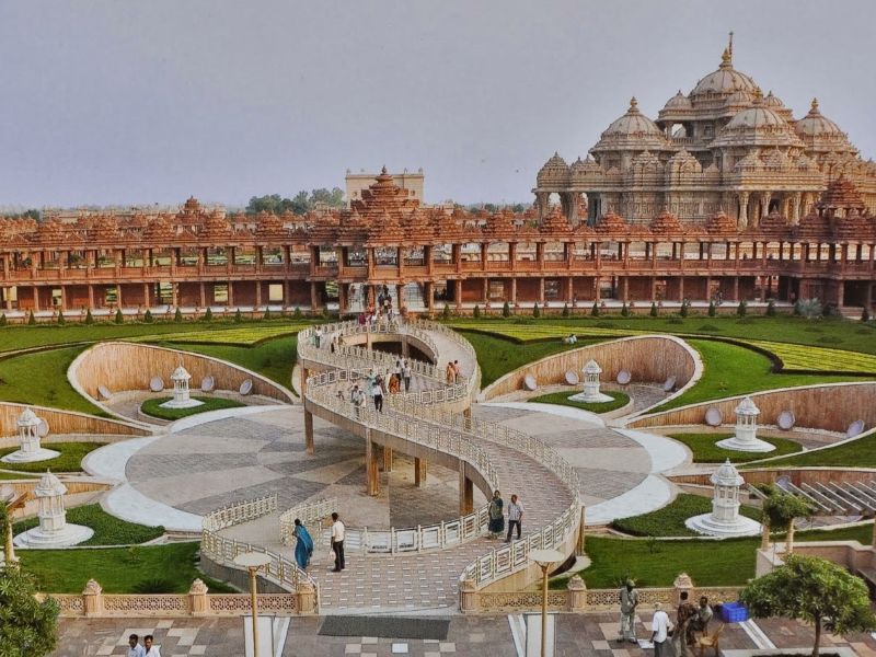 Akshardham Temple In Delhi