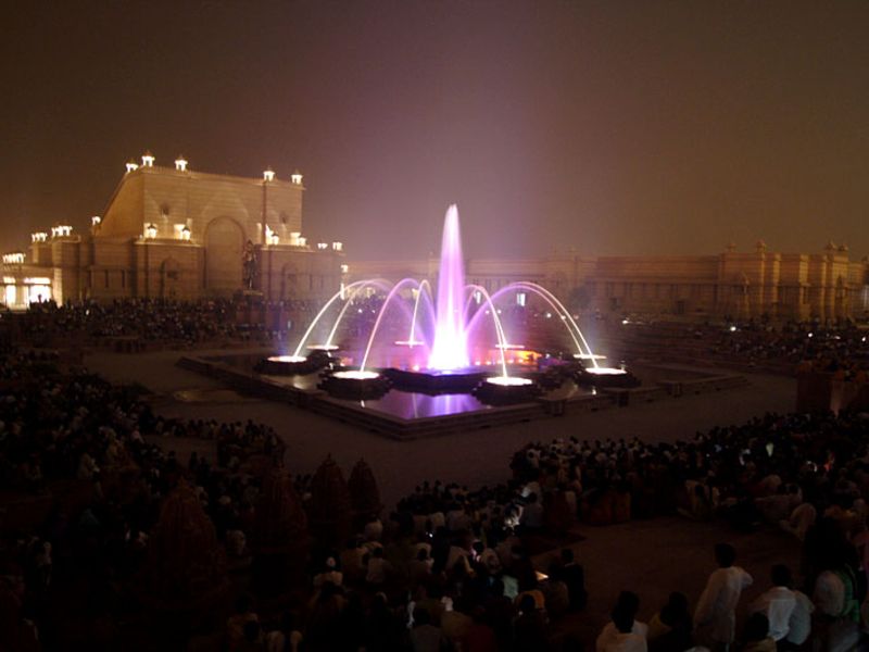 Akshardham Musical Fountain