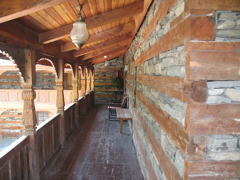 Naggar castle, architecture in Naggar