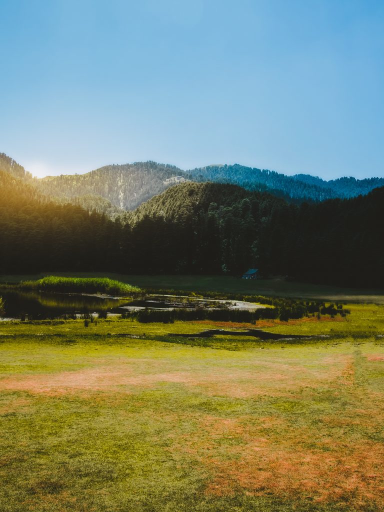 Khajjiar lake, exploring Dalhousie