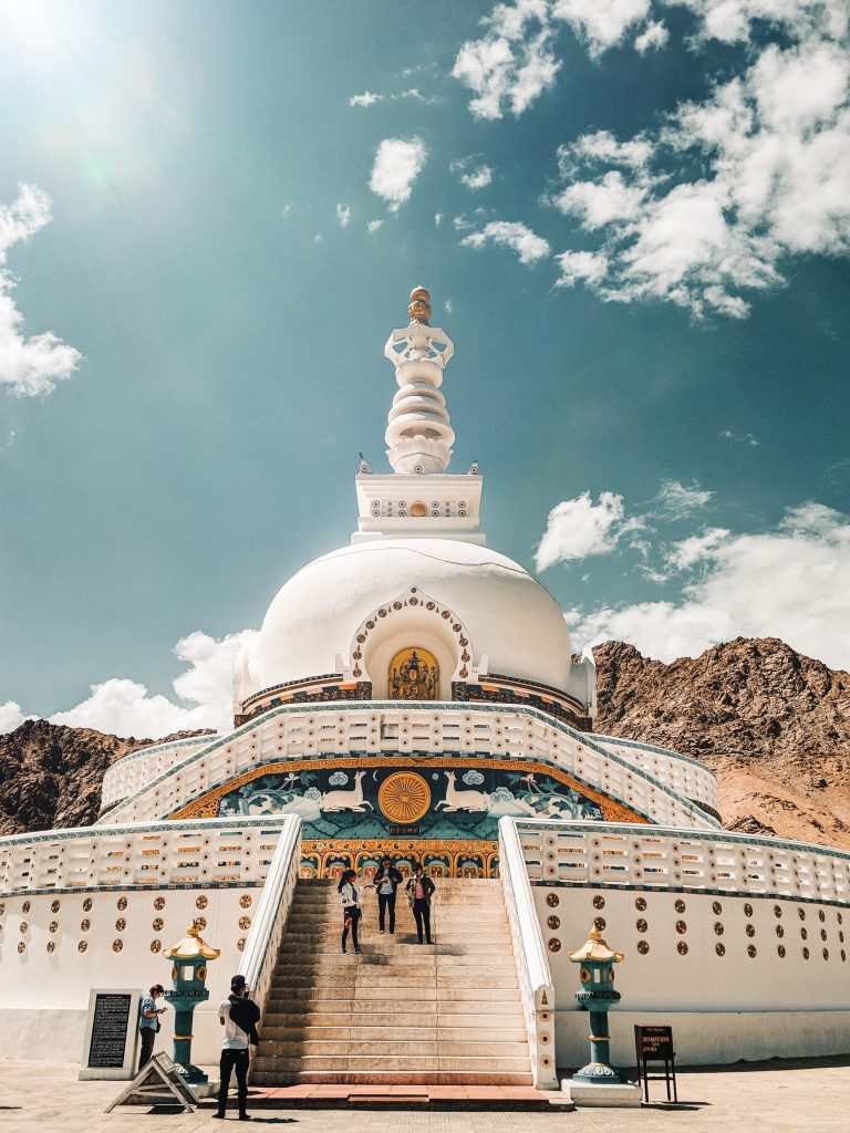 Shanti Stupa, places to visit in Leh