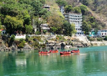 river rafting routes in Rishikesh