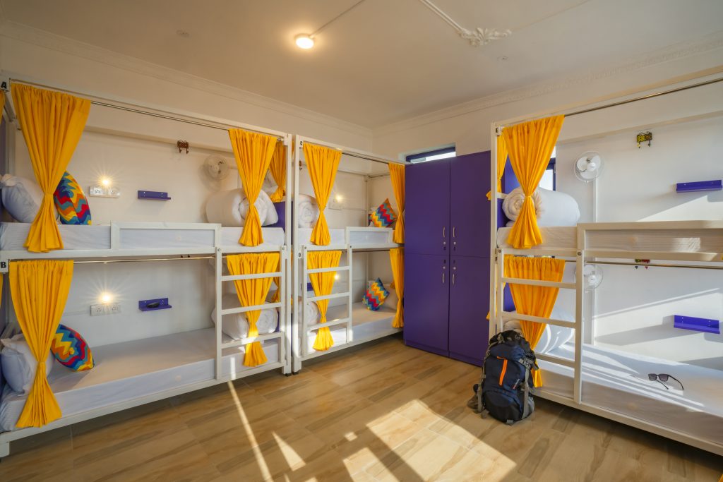 Chose dorm stay for comfort stay while socializing