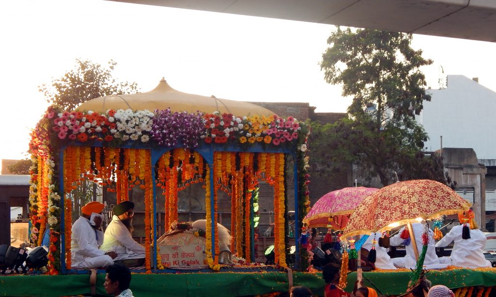 Prabhat Pheri, a holy possession in Sikkhism marking Guru Purab's celebration. 