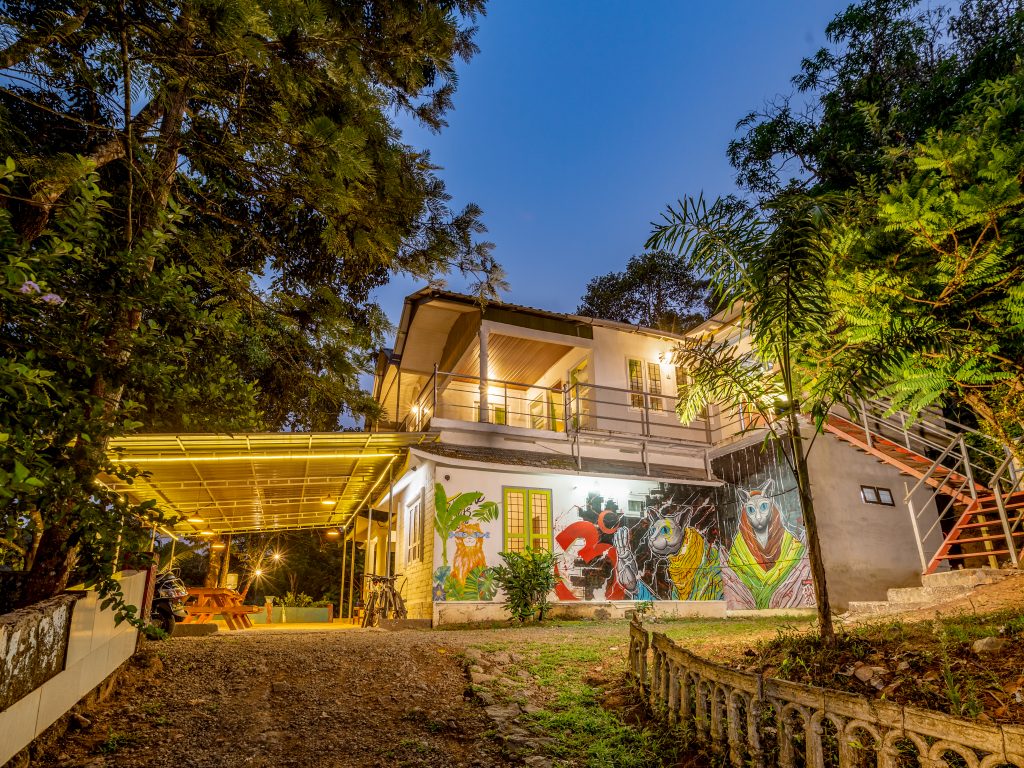 Vibrant exterior of goSTOPS Munnar