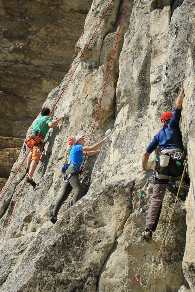 Rock climbing in Mussoorie