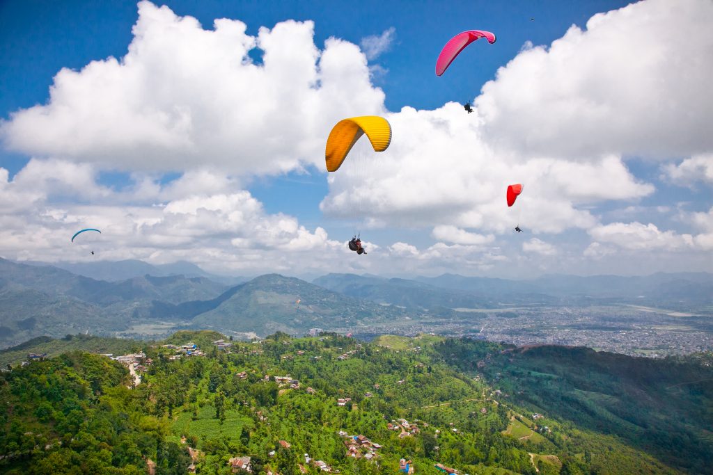 Paragliding in Mussoorie